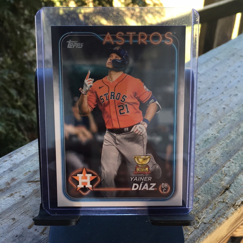 3 Houston astros new release baseball card lot